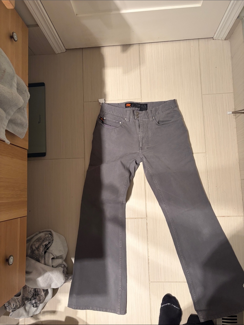 Parasuco Men's Gray Bootcut Jeans bought new just don’t like em